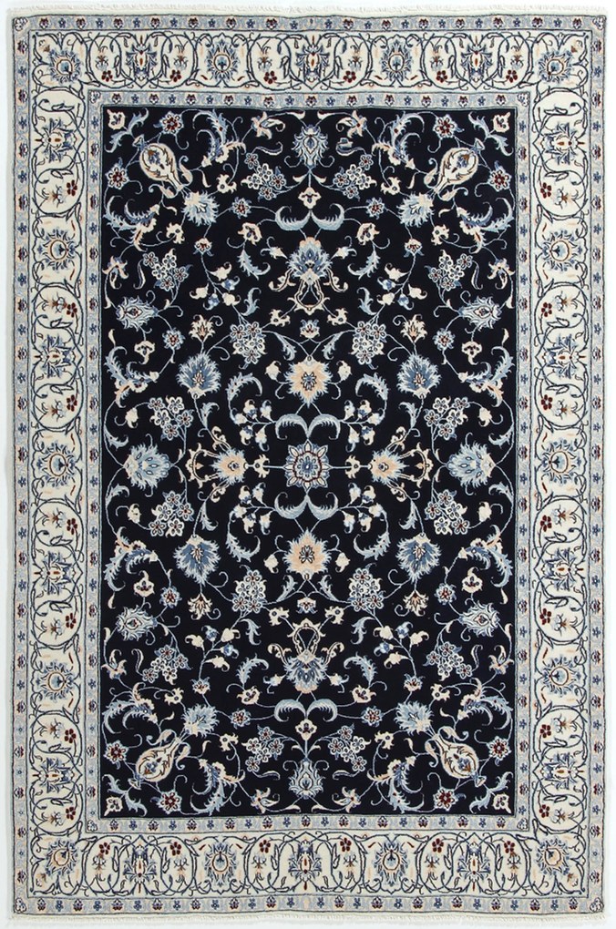 Nain Tappeto 200 x 130 (Iran) Annodato A Mano