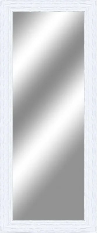 Specchio Teresa rettangolare in legno bianco 58 x 143 cm
