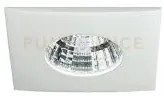 Incasso led nadir bianco 6w 390lm 3200k ip44 9x9x10,5cm