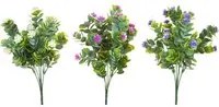 Set 6 Bouquet Artificiali con Minifoglie H 33 cm