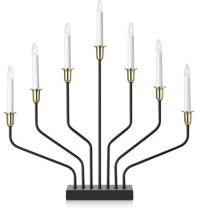 Markslöjd 705758 - Candeliere di natale BROSA XL 7xE10/3W/230V