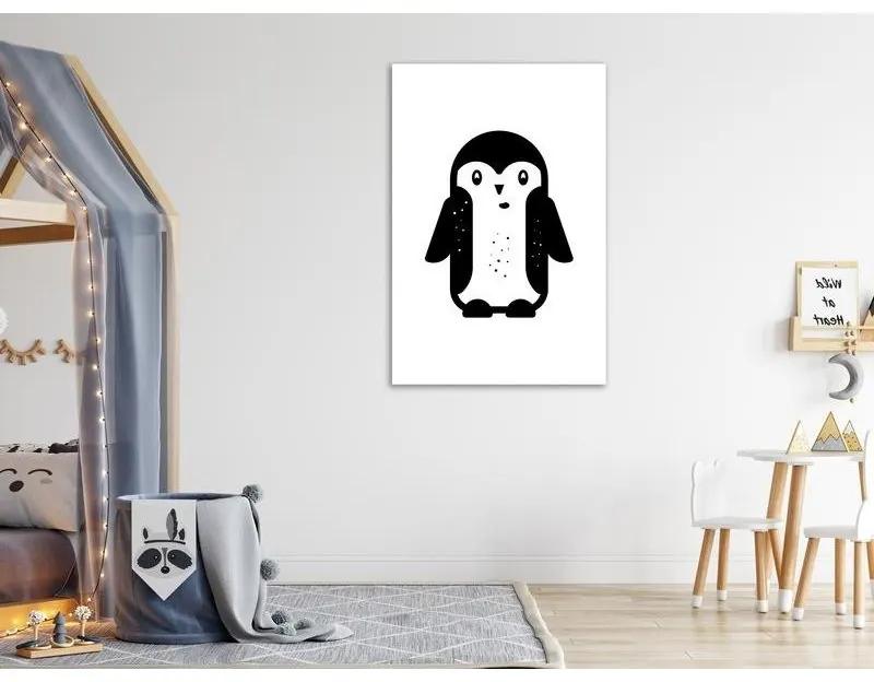 Quadro Funny Penguin (1 Part) Vertical