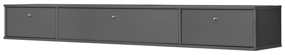 Mobile TV antracite 176x22 cm Mistral - Hammel Furniture