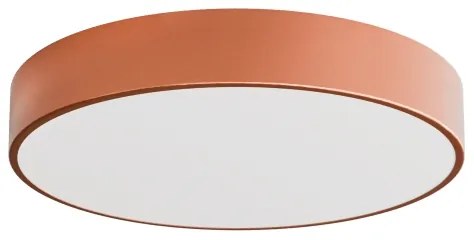 Plafoniera da soffitto con sensore CLEO 4xE27/24W/230V Ø 50 cm finitura rame