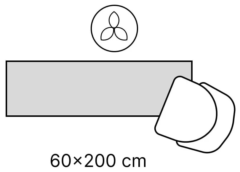 Passatoia rossa in lana reversibile/tessuta a mano 60x190 cm Kamal Rami – Nouristan