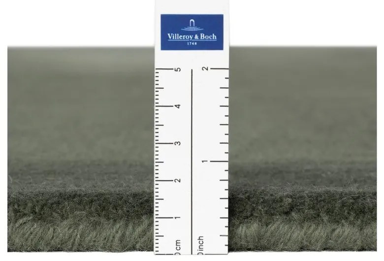 Tappeto verde scuro in misto lana tessuto a mano 160x230 cm Kari – Villeroy&amp;Boch