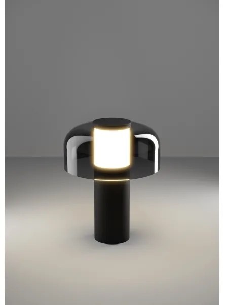 Eglo 900983 - Lampada LED dimmerabile da esterno PONENTE 2,25W/5V 5200mAh IP44 nero