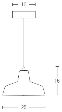 Zambelis 1655 - Lampadario a cavo 1xE27/40W/230V