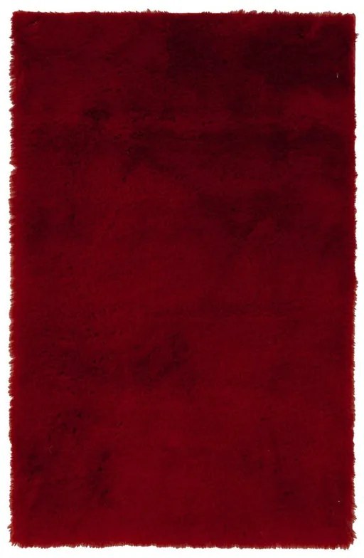 Tappeto Carezza rosso, L 170 x L 120 cm