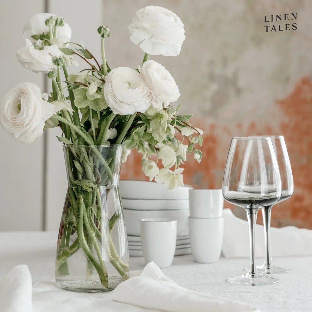 Tovaglia di lino 140x380 cm White - Linen Tales