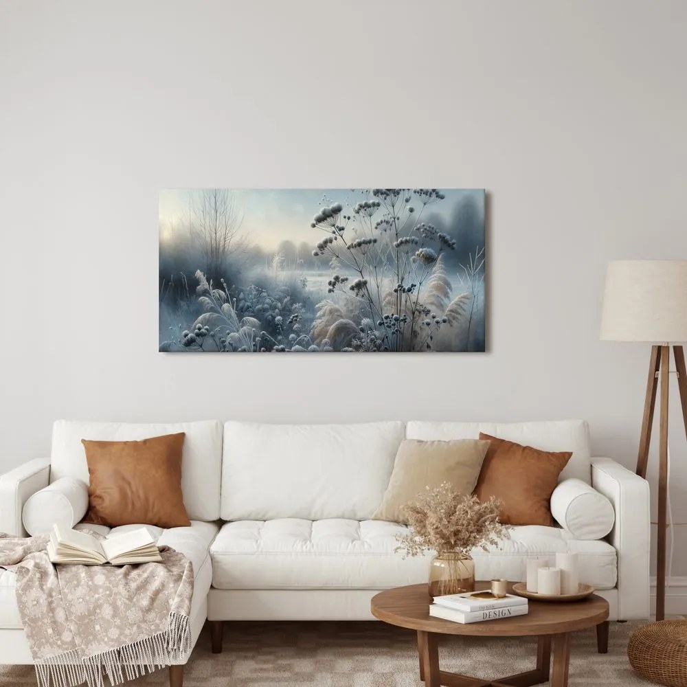 Quadro su tela – Prato invernale