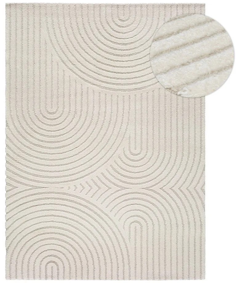 Tappeto color crema 80 x 150 cm Yen One - Universal