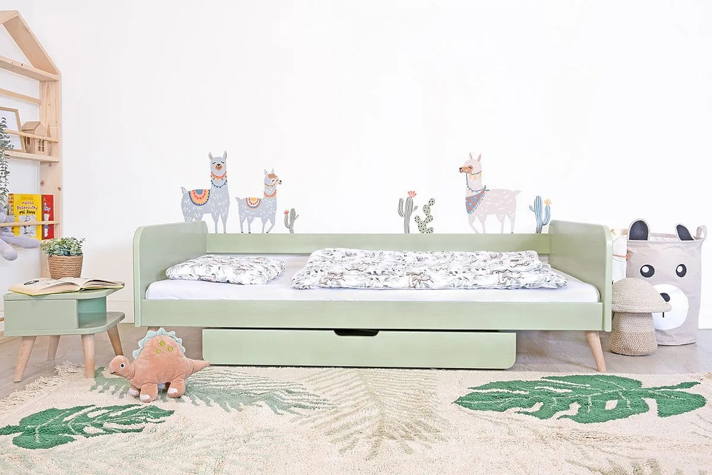 Letto di coltivazione Nell 2 in 1 - verde pastello - 140x70 cm
