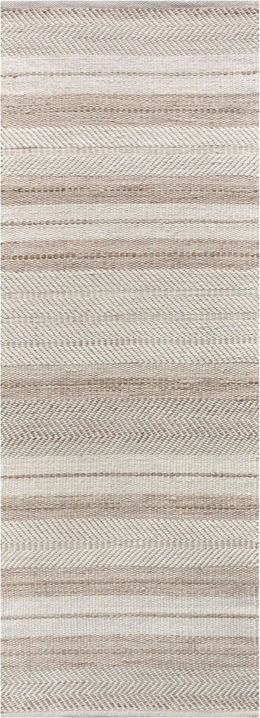 TIGER - tappeto in lana avorio con decoro