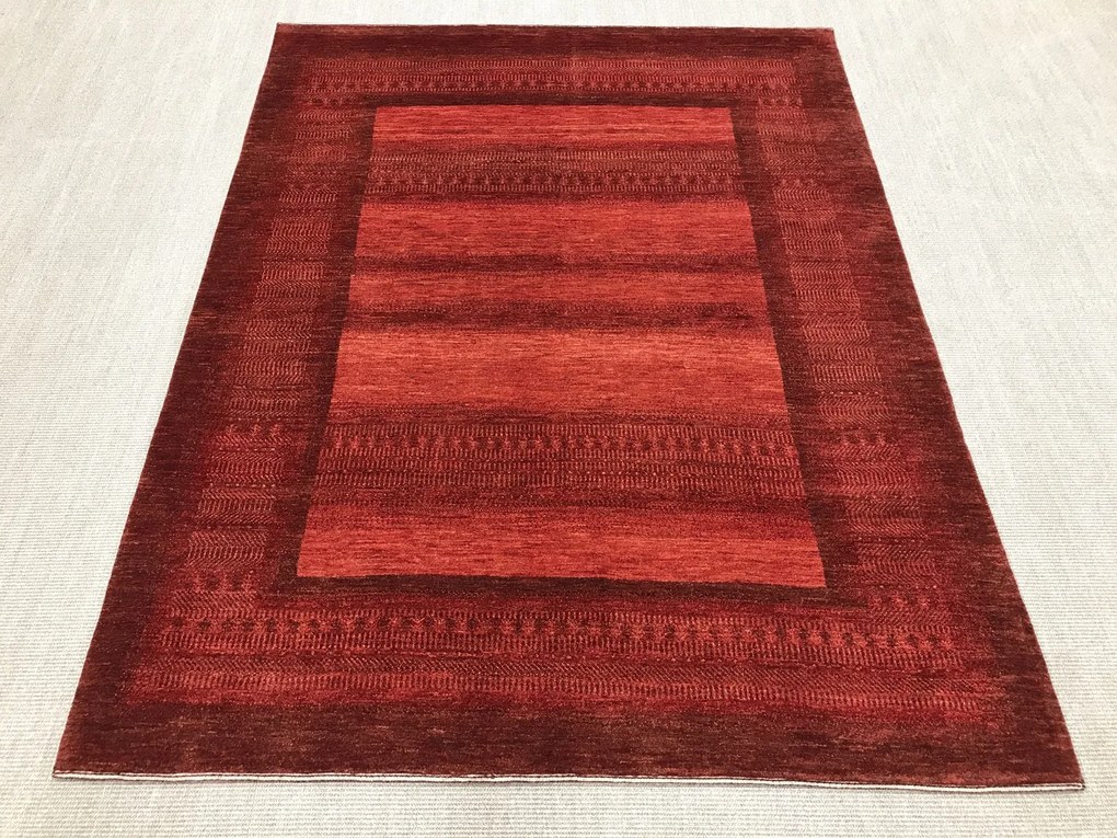 Loribaft Tappeto persiano 220x170 Rosso (Iran) Annodato A Mano