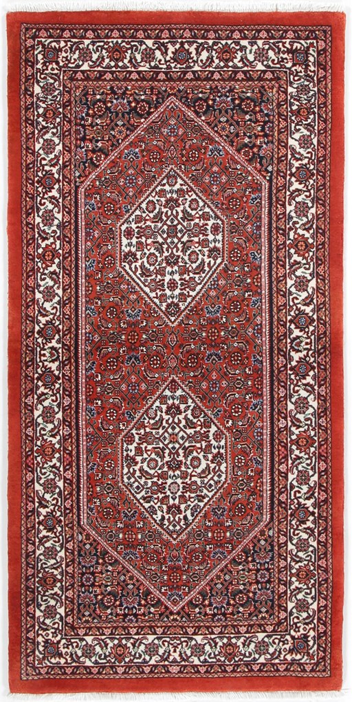 Bidjar Tappeto 150x70 (Iran) Annodato A Mano