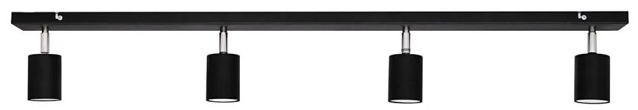 LED Luce Spot a LED TUNE 4xGU10/4,8W/230V nero