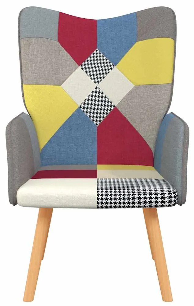 Poltrona relax in tessuto patchwork