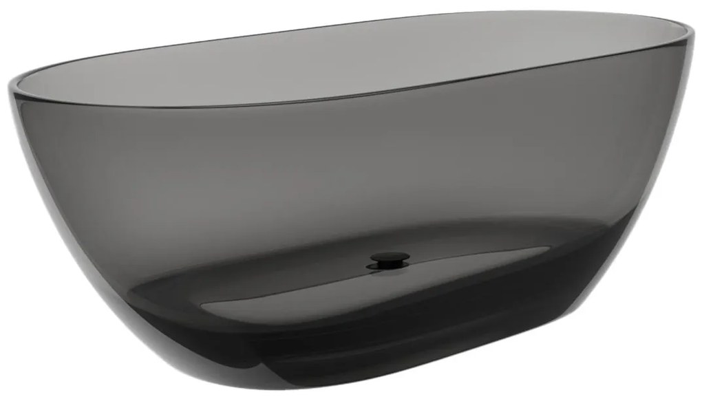 Vasca da bagno freestanding traslucida 292L 160 x 72 x 56 cm Grigio Resina - SPAVO