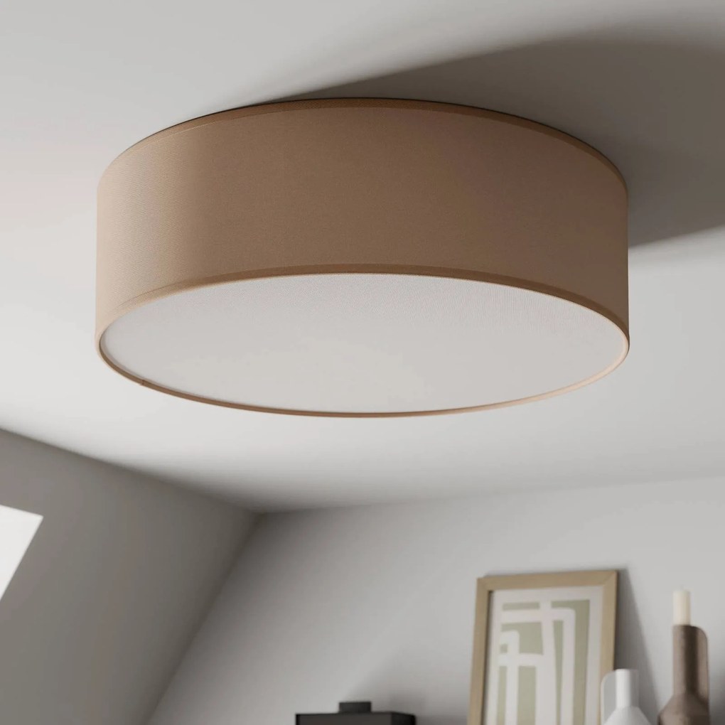 Euluna Plafoniera Rondo, beige, Ø 45 cm