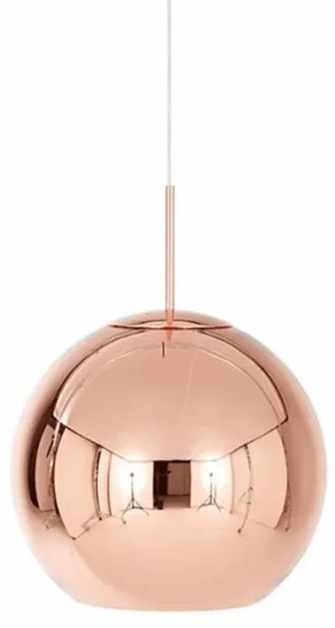 Copper Round LED Lampada a Sospensione Ø45 Copper - Tom Dixon