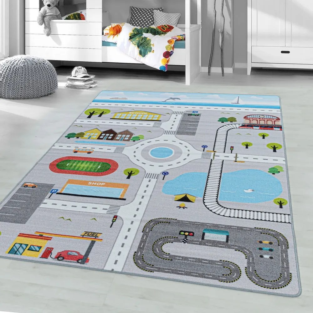 Tappeto grigio per bambini 160x230 cm Play - Ayyildiz Carpets