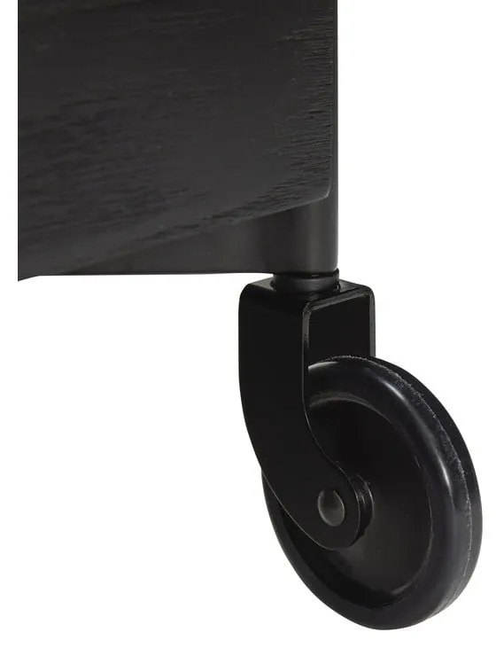 Carrello in legno di frassino su ruote 42x37 cm Fresh - Hübsch