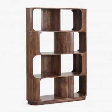 Libreria 120x170 Cm In Legno Diepe Maniglia In Legno Scuro - Sklum