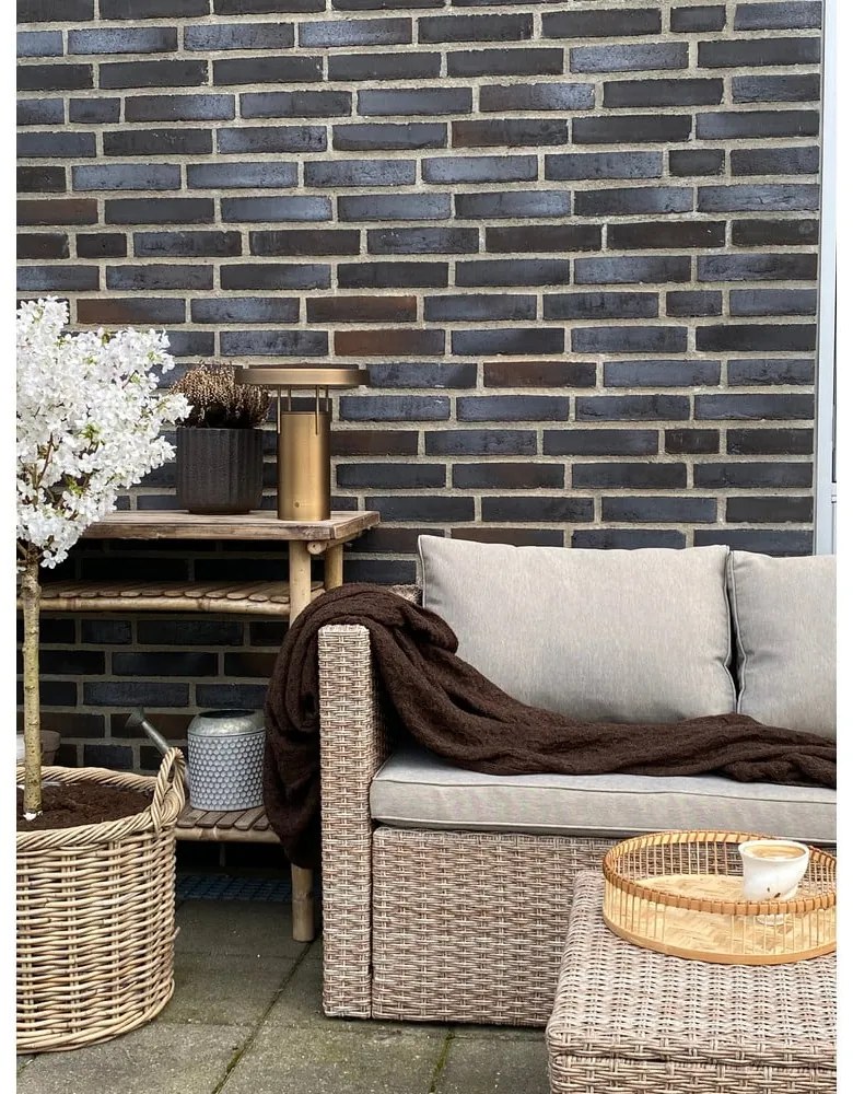 Lampada da tavolo dimmerabile a LED in bronzo con paralume in metallo (altezza 28 cm) BringMe - Hübsch