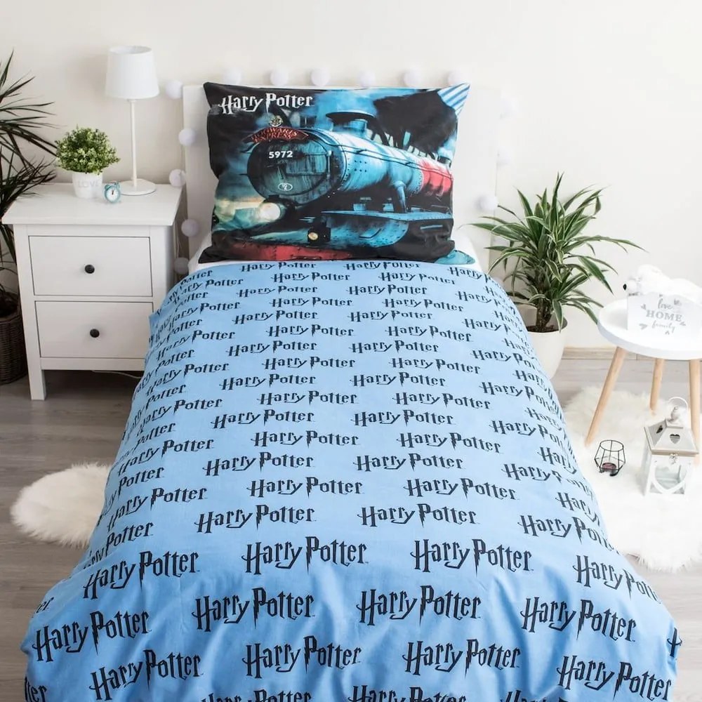 Biancheria da letto per bambini in cotone, 140 x 200 cm Harry Potter - Jerry Fabrics