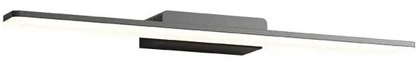Redo 01-2504- Illuminazione a LED per specchi da bagno BARRIO LED/17,25W/230V IP44 nero