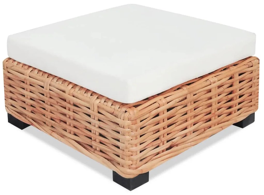 Set divano 16 pz in rattan naturale