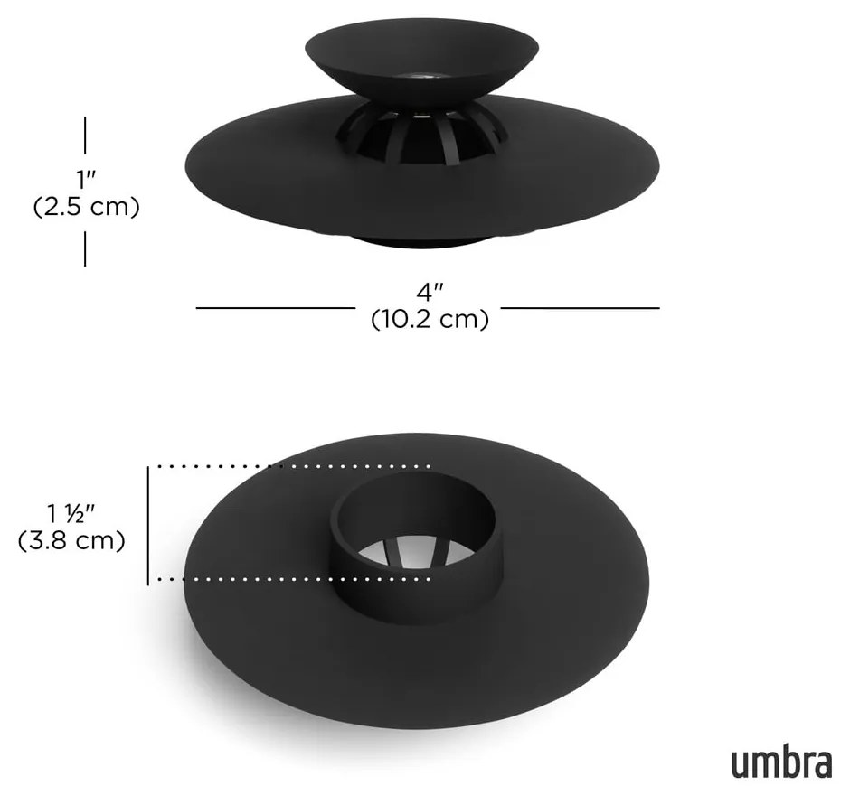 Tappo per lavandino in silicone Flex – Umbra