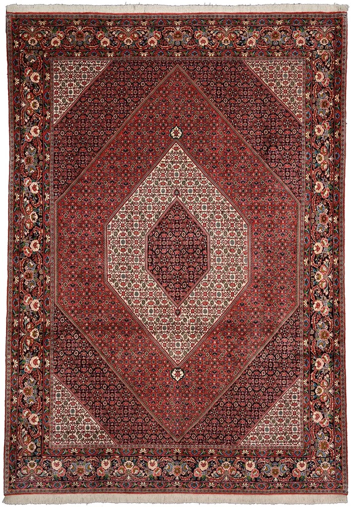 Bidjar Tappeto persiano 250x360 Rosso (Iran) Annodato A Mano