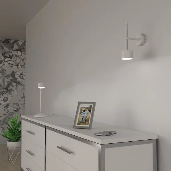 Applique ARENA 1xGX53/11W/230V bianco/cromo