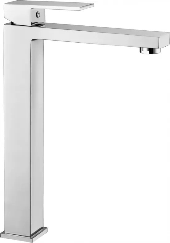 Mexen Uno rubinetto lavabo alto, cromato - 71410-00