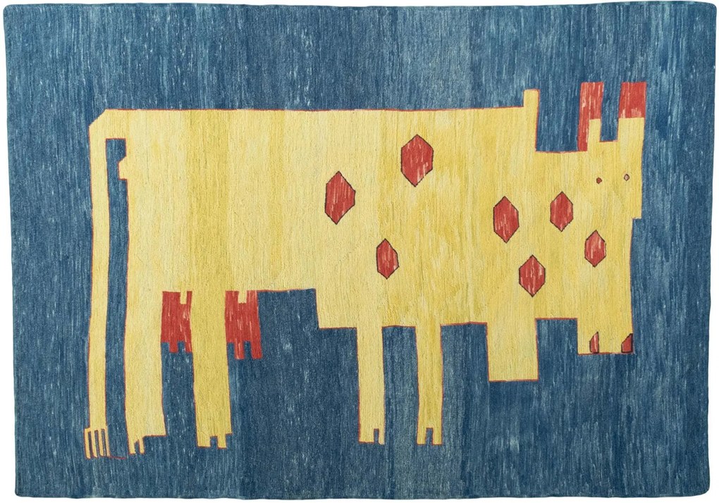 Kilim Tappeto 140 x 200 (Iran) Tessuto A Mano