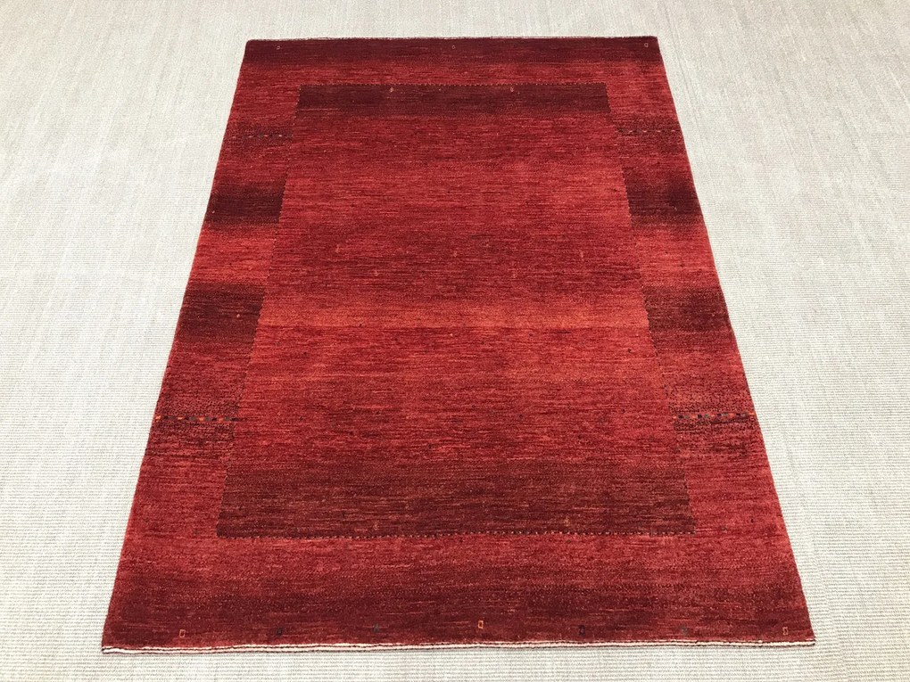 Loribaft Tappeto persiano 150x200 Rosso (Iran) Annodato A Mano