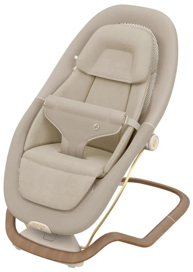 Maxi-Cosi - Dondolo vibrante per bambini DOVE PRO 3xAA beige