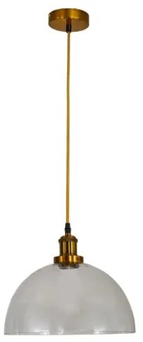 Lampadario a sospensione con filo 1xE27/60W/230V diametro 30 cm