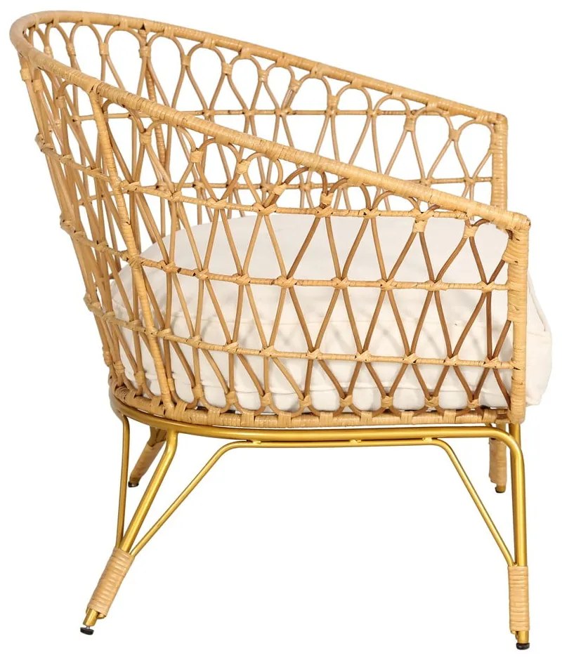 Sedia da giardino in rattan per esterni Ratta - Bonami Essentials