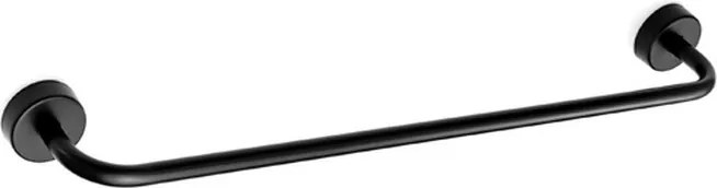 Kamalu - Portasalvietta barra 30 cm in acciaio inox finitura nera opaca | MONDE-N