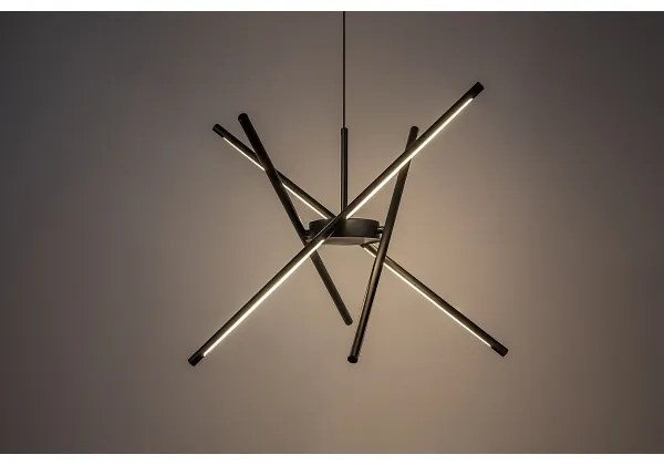 Rabalux 72338 - Lampadario LED a sospensione con filo HENLI2 LED/40W/230V 3000K nero