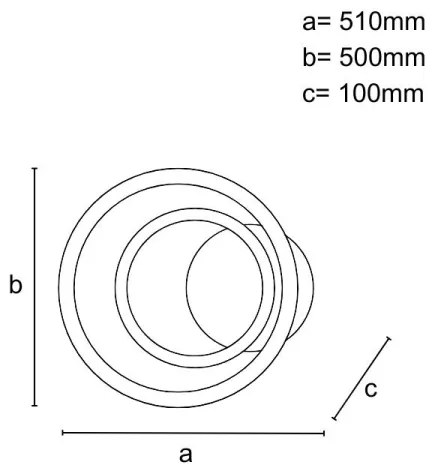 Plafoniera da soffitto dimmerabile a LED/55W/230V 3000-6500K + telecomando