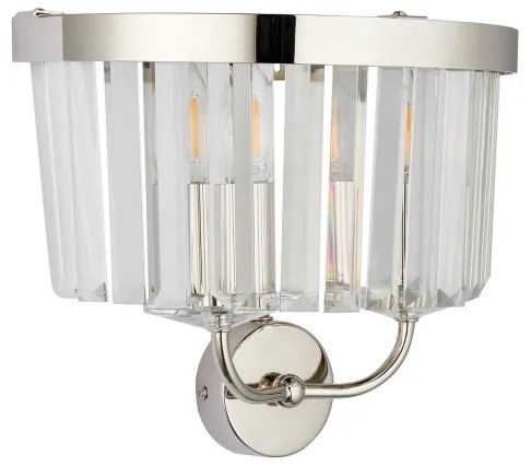 Endon 106448 - Applique CHESTERFIELD 2xE14/6W/230V finitura cromo lucido