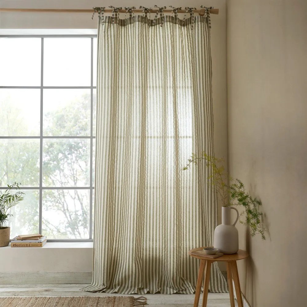 Tenda verde 140x183 cm Zanzibar Woven Stripe – Pineapple Elephant