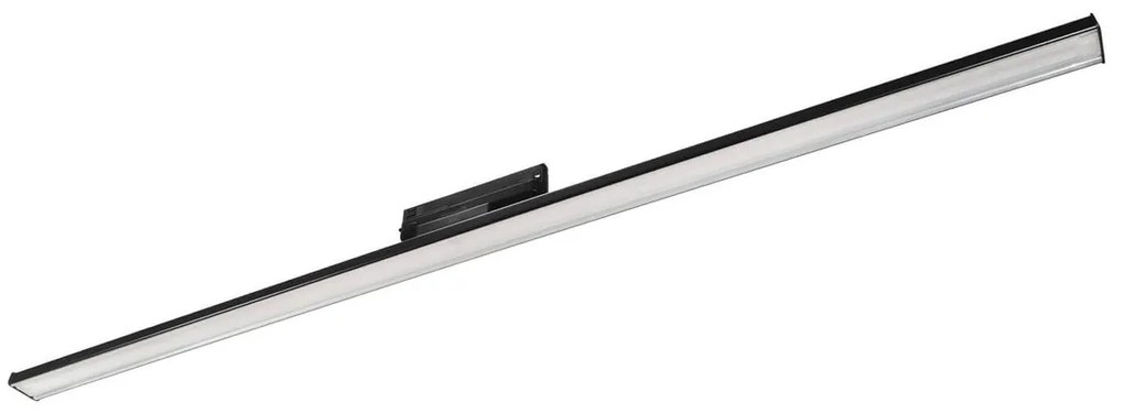 Lampada LED Lineare 42W Trifase 120cm 90° Nera con driver Philips Colore Bianco Variabile CCT