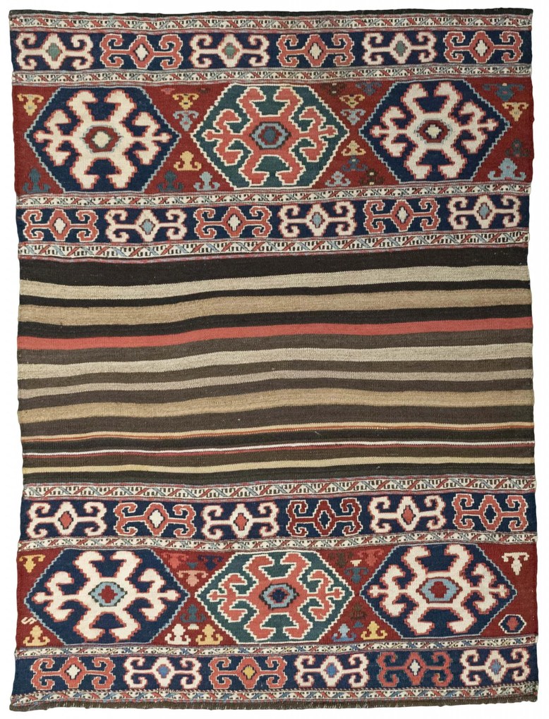 Kilim Tappeto persiano 140 x 100 (Iran) Tessuto A Mano