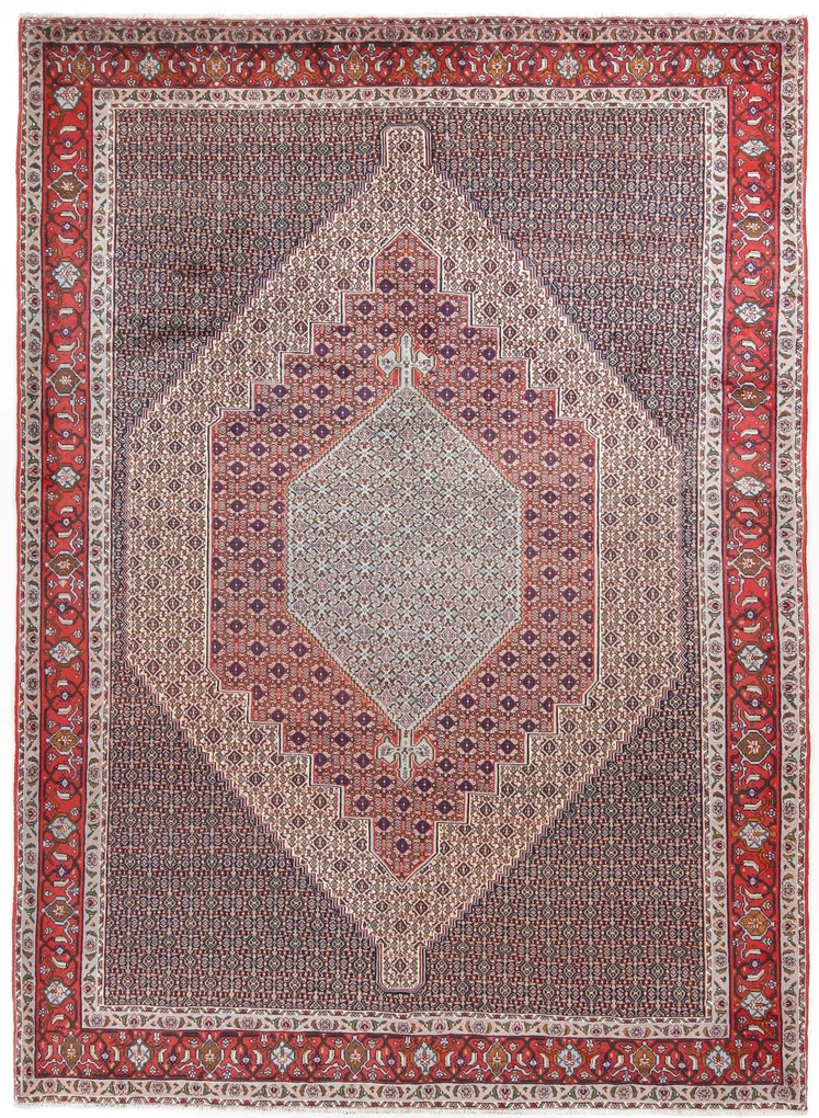 Senneh Tappeto 260 x 360 (Iran) Annodato A Mano