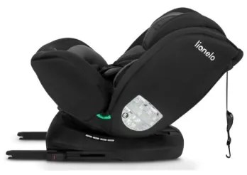 Lionelo - Seggiolino auto BASTIAAN i-Dimensioni 40-150 cm nero/grigio